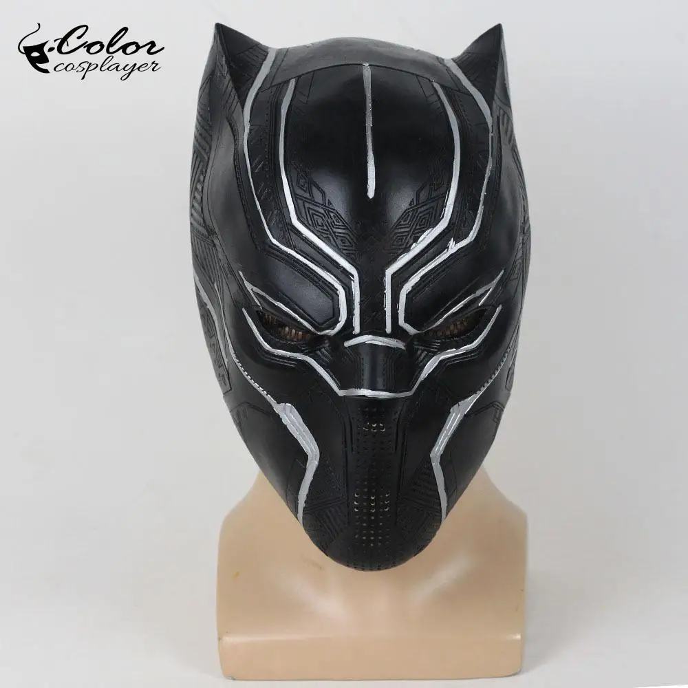 Цветная маска для косплея Эр головной убор капитан 3 Черная пантера Пурим