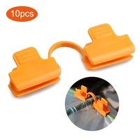 10pcs pipe clamp home garden supplies greenhouse film frame vegetable fruit cover insect net sunshade net fixed clip
