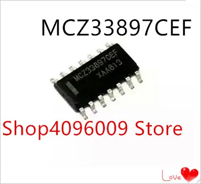 

NEW 10PCS/LOT MCZ33897CEF MC33897 MCZ33897C SOP-14