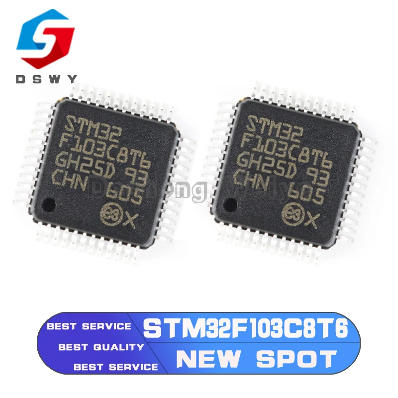 

1PCS Stm32f103 Stm32f103c8 Price Ic Microcontroller Arm Stm32 Lqfp Lqfp64 Stm32f103c8t6