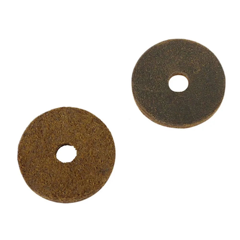 30 stücke echtem leder gitarre savers strap lock blöcke taste pad ende pin kissen pad mit box für akustische elektrische gitarre bass f