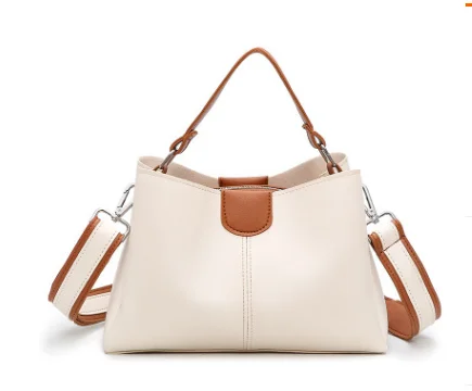 

New Ladies Shoulder Tote Handbag PU Leather Women's Cross Body Bag Purse