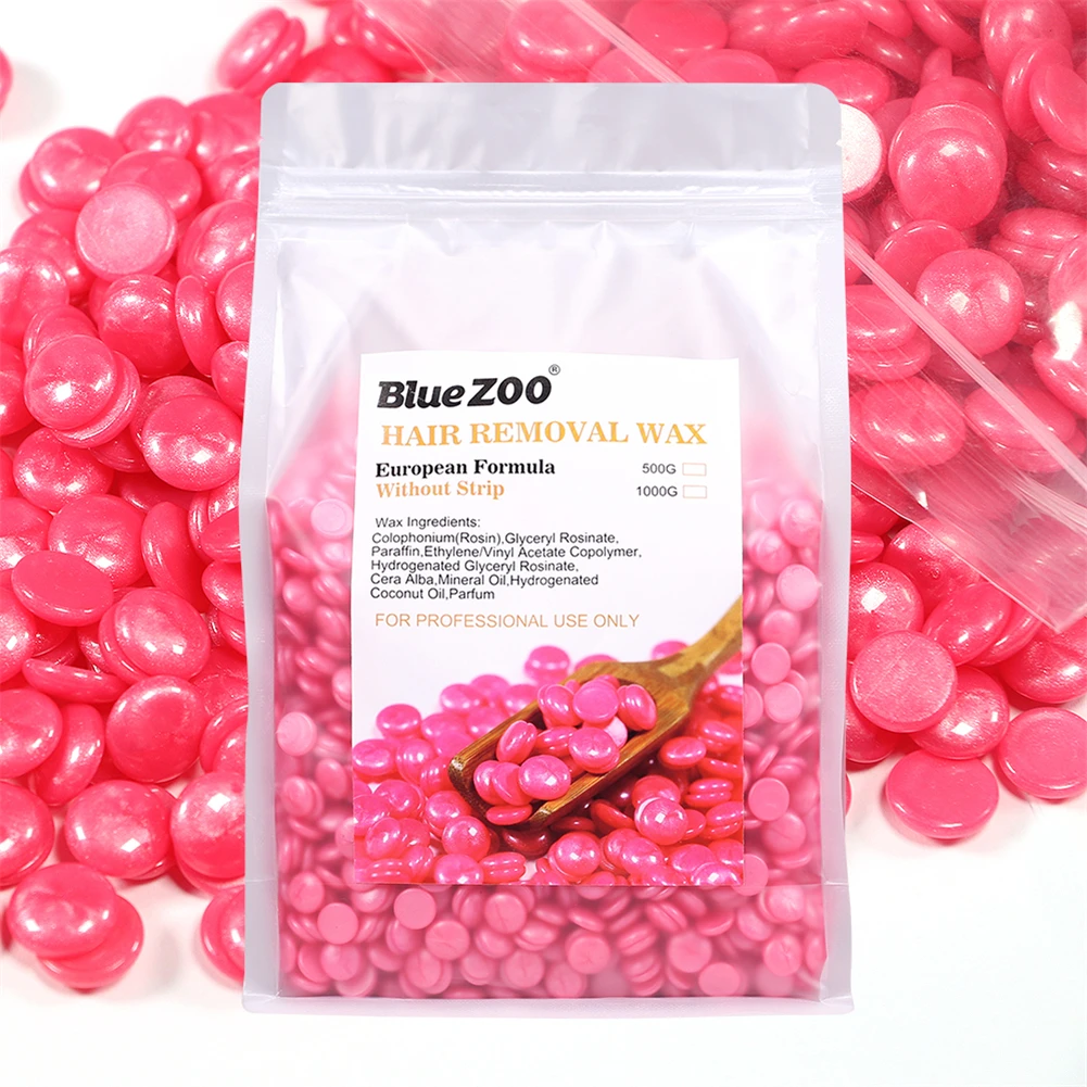 1000 г восковые бобы для депиляции горячим плёнки твёрдый воском Bean гранул без