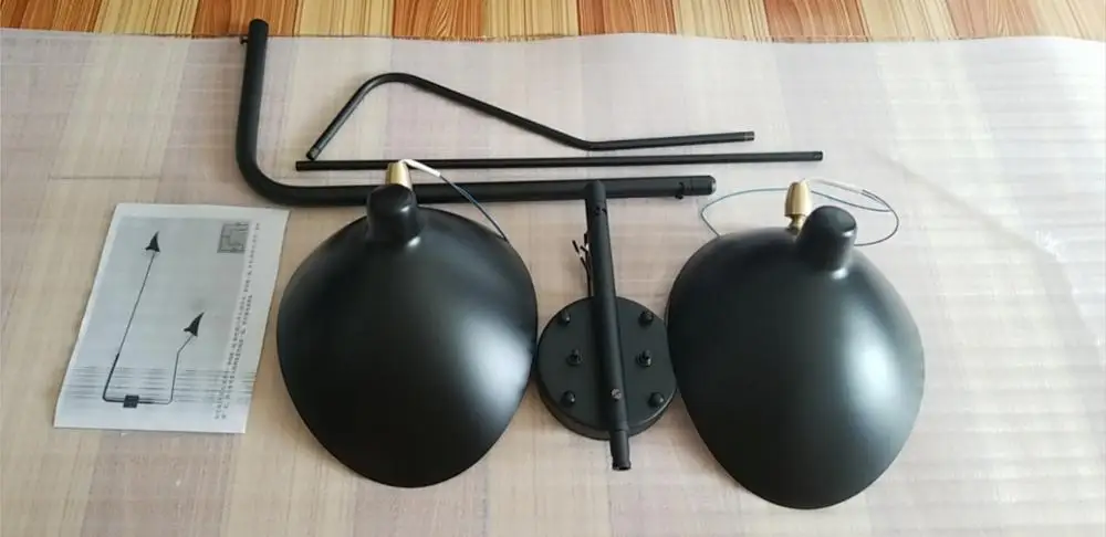 

Nordic DaWn Spider Wall Lamps Bedroom Modeling Industrial Wall Light Creative Simple Living Room Led Light Fixture