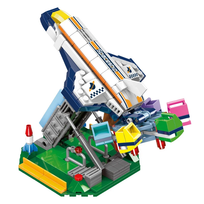 Топ сканирование строительные блоки для 421 шт дети парк развлечений adulthdoodbrick Block