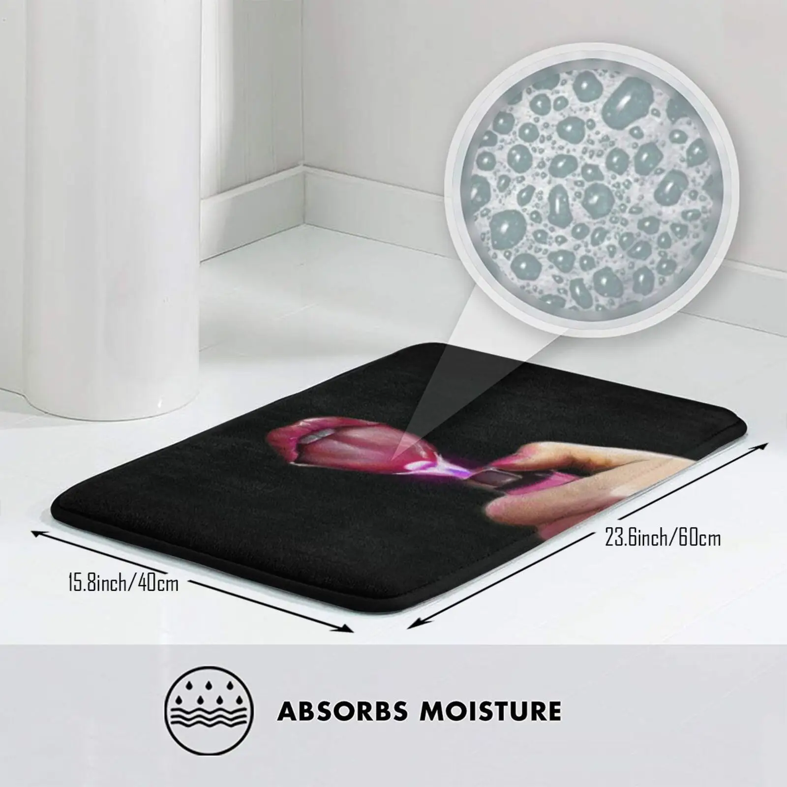 Черный коврик для входной двери только я Бог ванной ковер Темная Башня Стивен