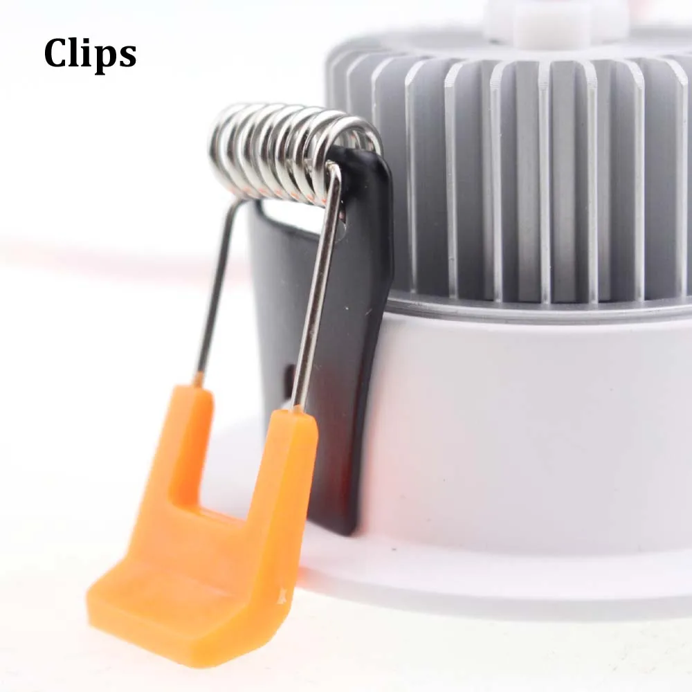 Цветная (RGB) 12V 3W Светодиодный точечный светильник Потолочные встраиваемые