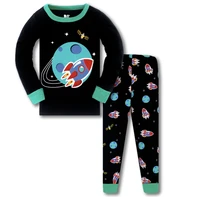 discounts new 2021 brand cartoon kid pyjamas autumn winter boys dinosaur pajamas set children pyjamas christmas kids cloth set