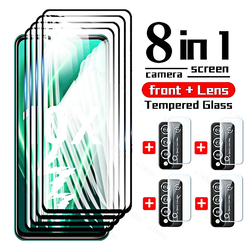 

Protective Glass for Huawei Honor 10X Lite Tempered Glass Screen Protector 10X Light 9x 10 X Lite Protectors Film 9c 9s 9x Pro