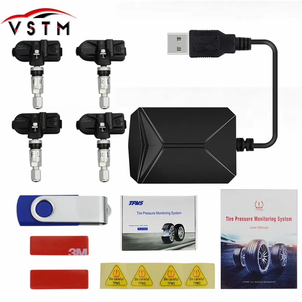 Новинка система контроля давления в шинах с системой USB Android навигация