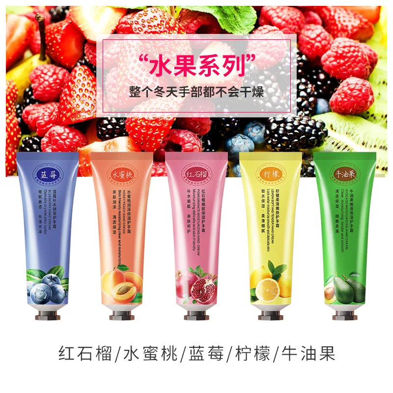 10 floral hand creams, fruity fragrance 30g set, moisturizing and anti-chapped hand skin care wholesale women skincare
