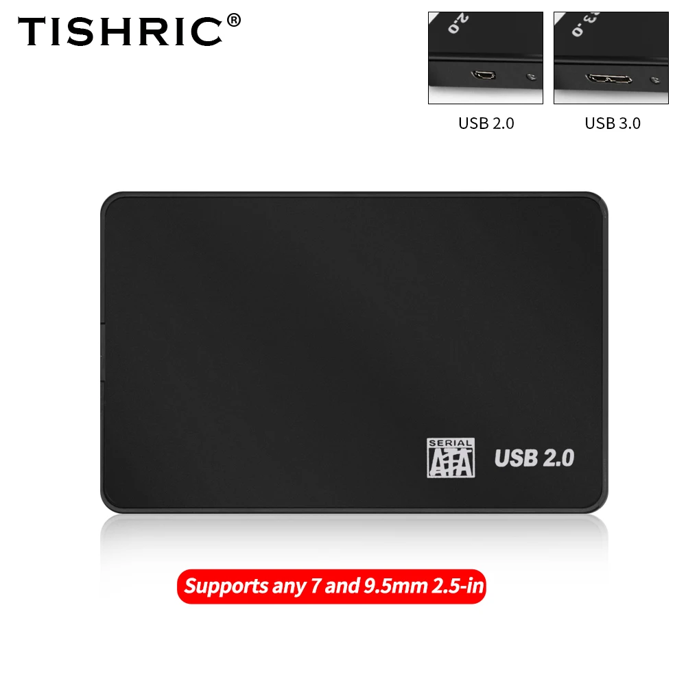 Чехол TISHRIC для жесткого диска бокс 2 5 дюйма корпус Hdd SATA на USB 3 0 адаптер 8 ТБ футляр