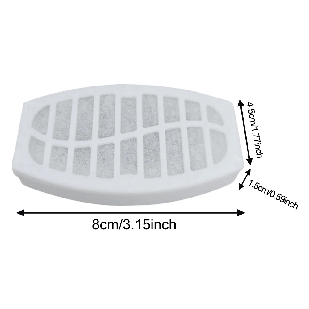 

1/4PCS Activated Carbon Filter For Automatic Cat Fountain Water Feeder Replacement Drinking Filter Core Pet Accessories