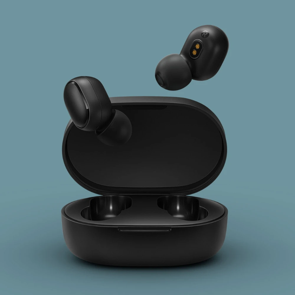 Xiaomi Redmi Airdots TWS Bluetooth стерео наушники с басами BT 5,0 Eeadphones с микрофоном, наушники с поддержкой AI