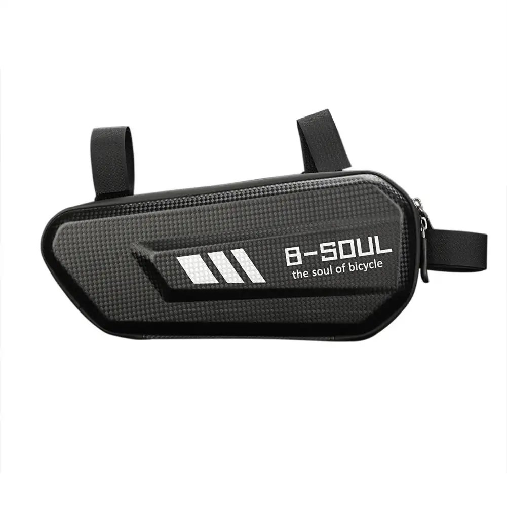 Bike Bag Bicycle Frame Storage Water Resistant Triangular Saddle Pouch Strap-on Zipper For Most Cycling Bikes | Спорт и развлечения