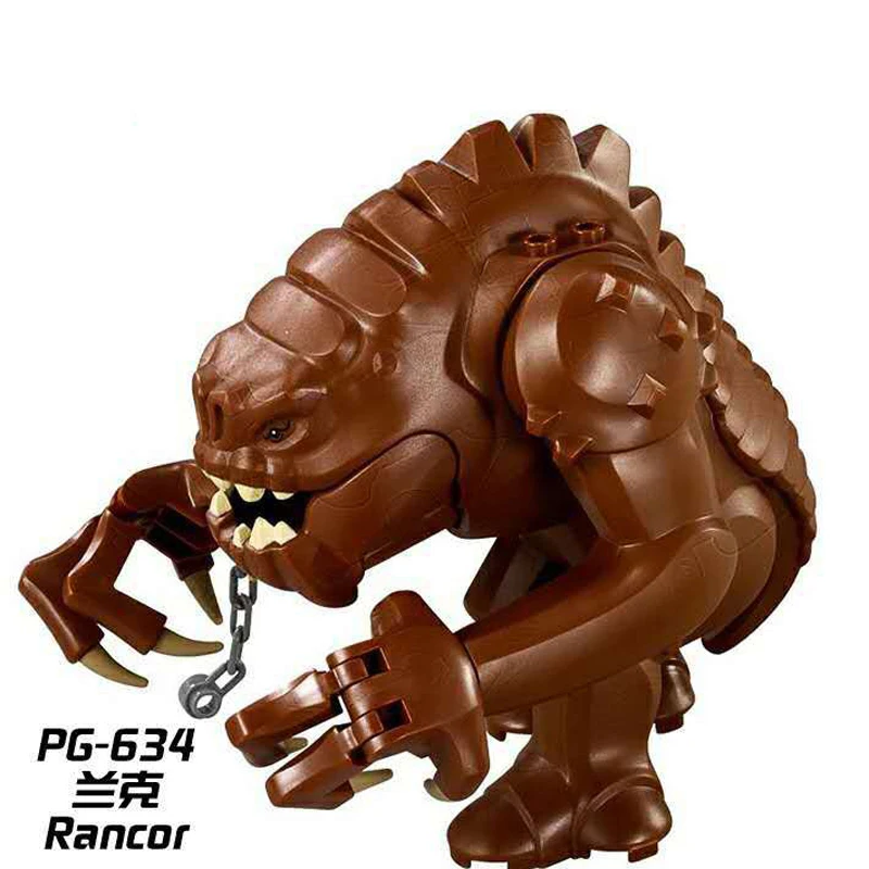 Smaug Большой Король драконов Gidola Starwarsing Wetback Rank Jabba крокодильей сборные блоки