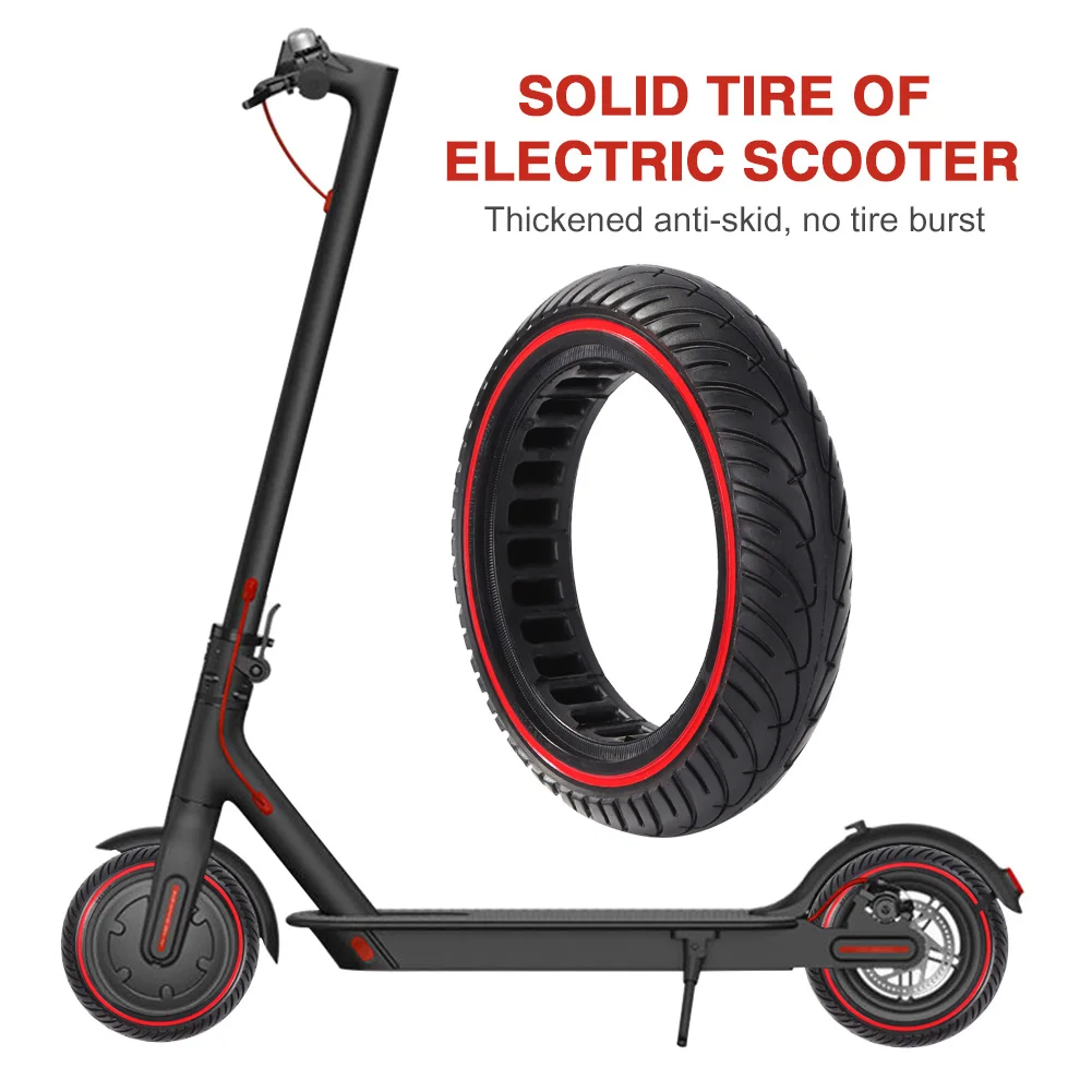 

Electric Scooter Tires Shock Absorption Anti-Skid Honeycomb Solid Scooter Hollow Vacuum Tyre Parts Accessories for M365 Pro