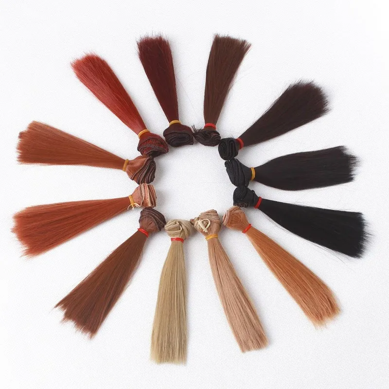 Кукла HairToy для детей DIY прямой парик из синтетического волокна прямые