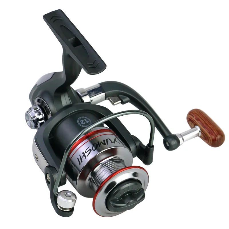 

YINGTOUMAN 3000-7000 series Spinning Fishing Reel Gear Ratio Metal Front Drag Handle Spool Saltwater Fishing Accessories