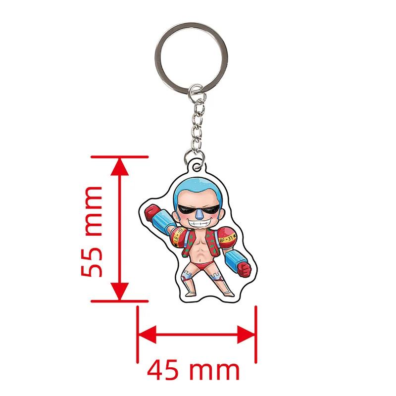 Новинка цельный брелок для косплея аниме обезьянка D Луффи ророноа Зоро