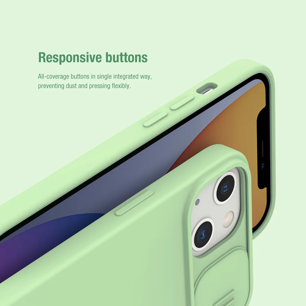 for iphone 13 pro max case nillkin camshield silky silicone slide lens case protects camera privacy shell for iphone 13 cover free global shipping