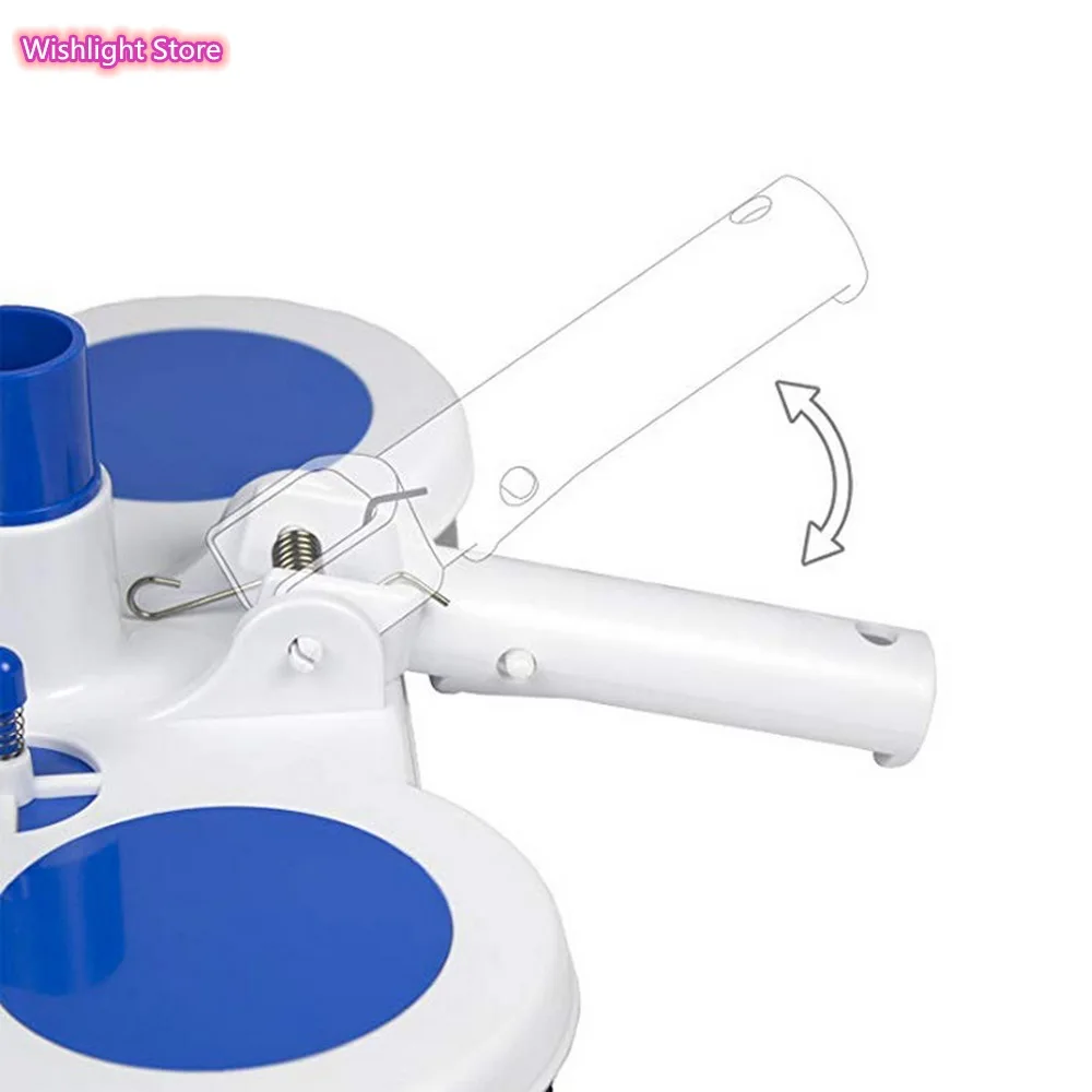 

Mini Jet Swimming Pool Vacuum Cleaner Floating Objects Suction Fountain Pond Head Vacuum Brush Cleaner Cleaning Tools