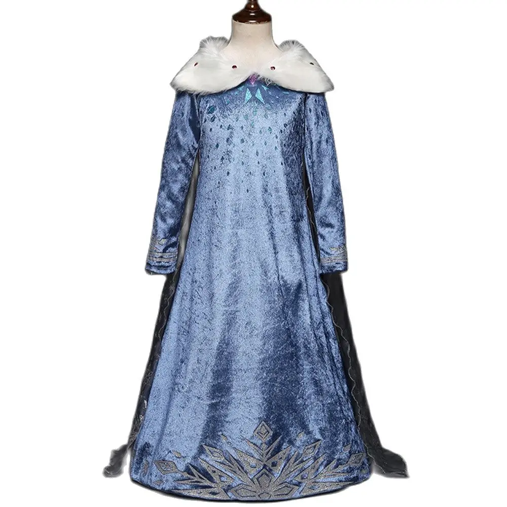 DISNEY FROZEN 2 SOPHIA WINTER PRINCESS ANNA ELSA CUTE GIRL PARTY CHRISTMAS HALLOWEEN COSTUMES CINDERELLA INFANTILS DRESSES | Детская