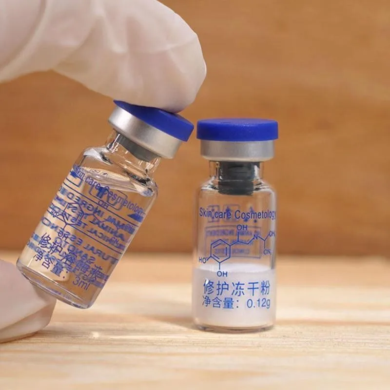 Oligopeptide Freeze-dried Mask Epidermal Growth Factor Pimples Scars Care Acne Serum Treatment Skin Wrinkles Powder S8C4