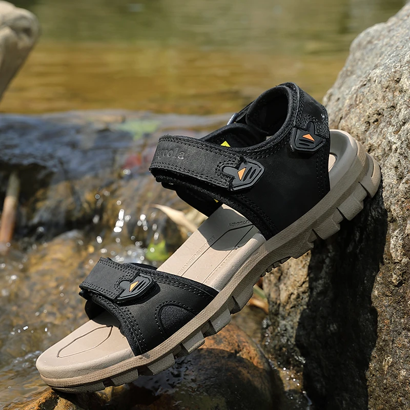 Сандалии мужские резиновые летние пляжные туфли