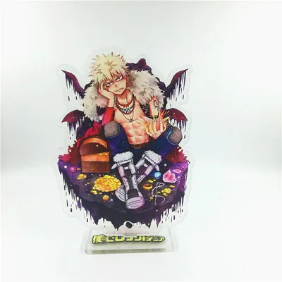 15 Аниме My Hero Academy брелок Midoriya izku All Might Bakugou Katsuki Todoroki Shoto Милый Забавный мультяшный акриловый брелок ювелирные изделия - Цвет: 15