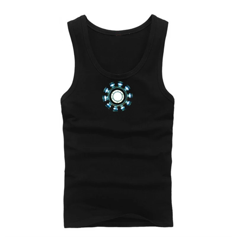 Мужской жилет для героев мужской светящийся косплея майки рубашка костюм|Майки| |