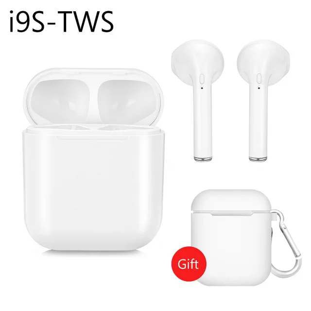 I9s TWS беспроводные Bluetooth стерео наушники вкладыши гарнитура с зарядной коробкой микрофон для всех смартфонов