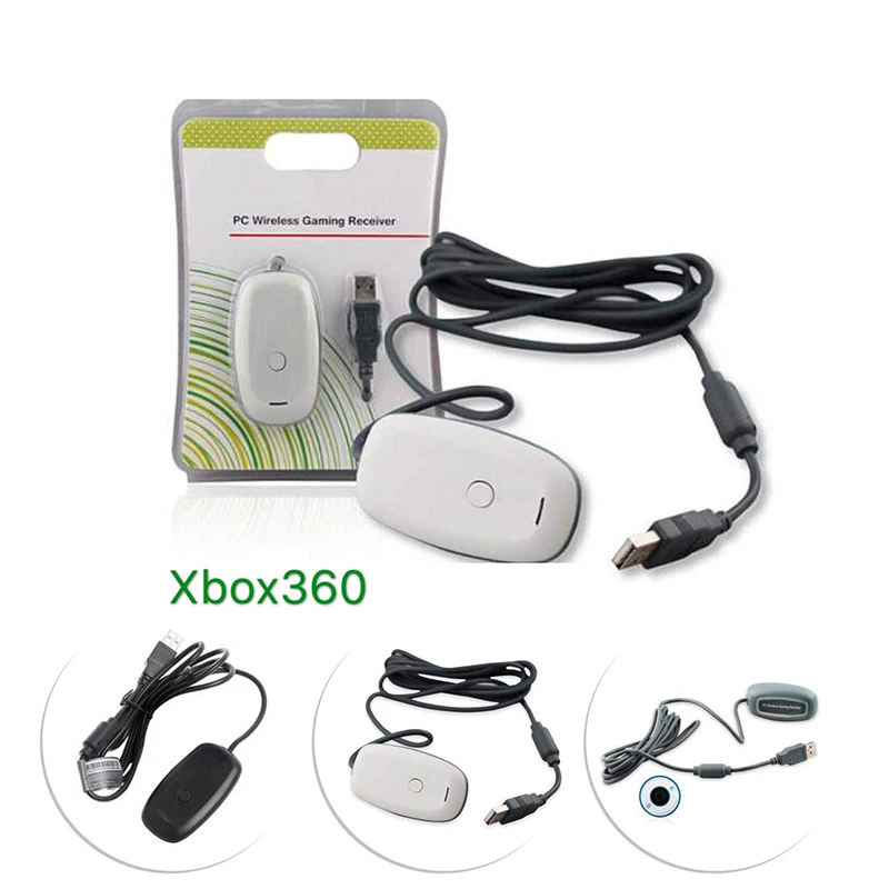 Gameing приемник для XBOX 360 Беспроводной контроллер USB адаптер ПК геймпада Microsoft