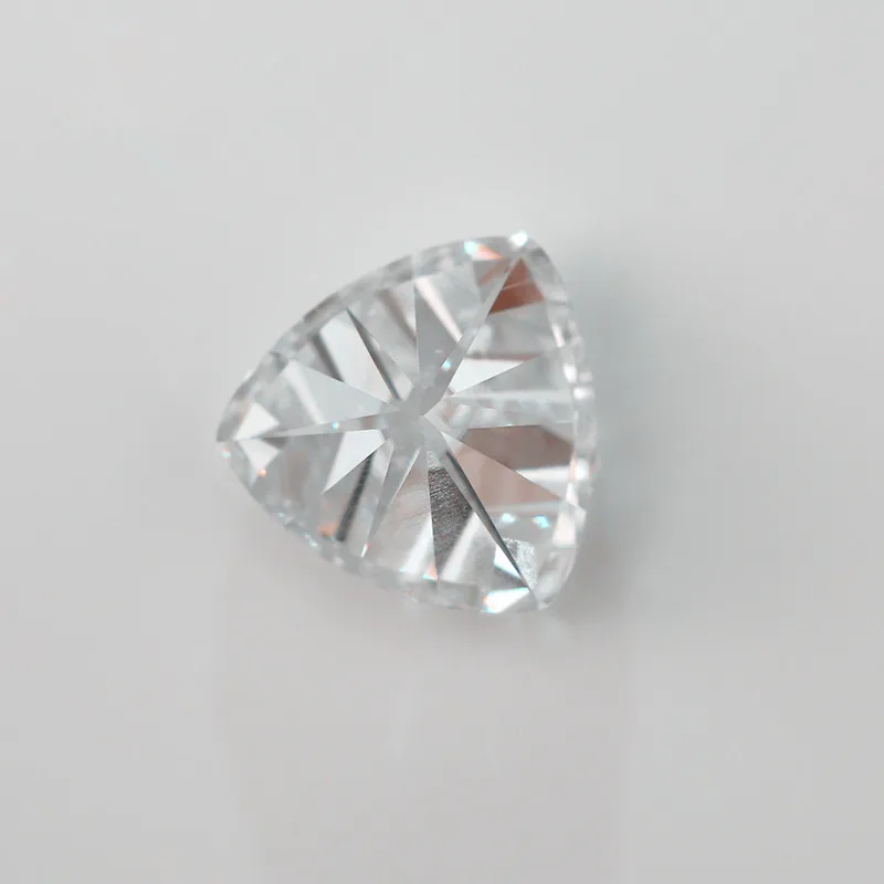 Тест положительная оптовая цена триллион моиссанит 0.6ct 5 мм D Цвет драгоценные