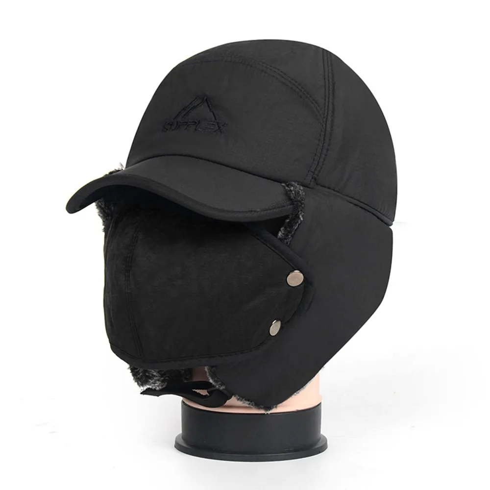 

Winter Sports Warm Windproof Hat Adjustable Men Women Ear Flap Hat Ski Cold Anti-snow Sports For Winter Warm Sports Hat