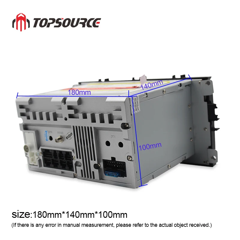 TOPSOURCE Android 8 1 2 Гб оперативной памяти Автомобильный мультимедийный плеер GPS Navi Din