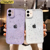 luxury glitter star sequins soft bling clear phone case for iphone 12 11 pro max x xr 13 mini 7 8 plus 6 se shockproof tpu cover