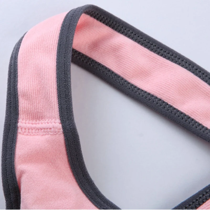 Удобные Хлопковые бюстгальтеры с широкими бретельками дышащий жилет стильный