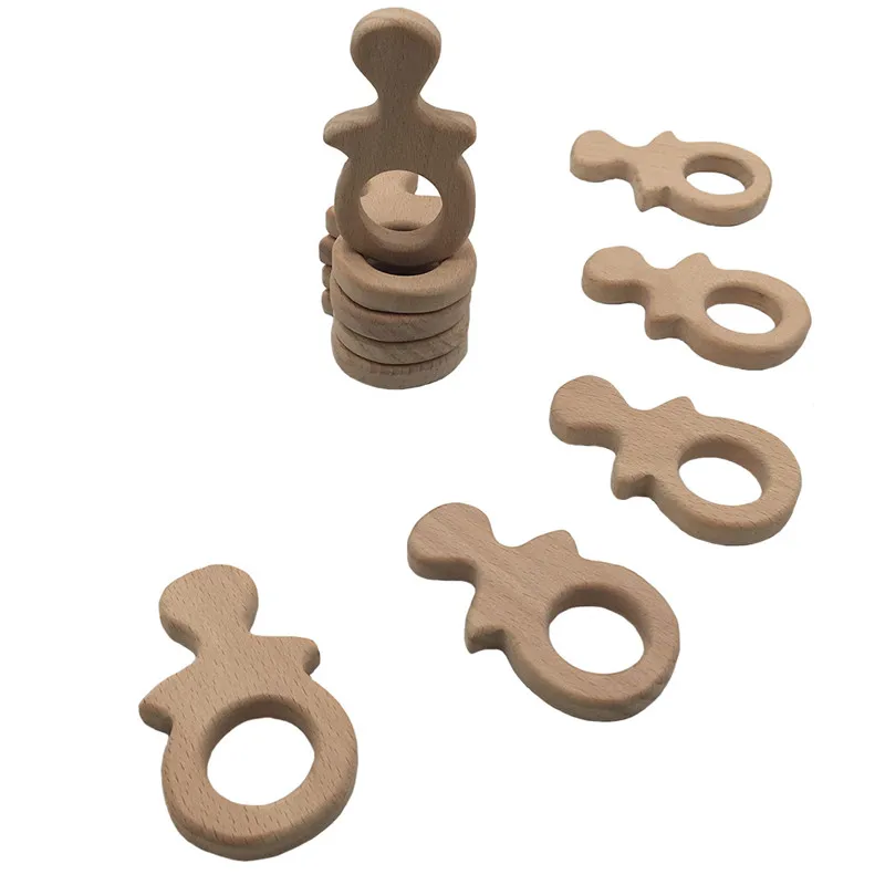 DIY креативные игрушки детские в форме соски деревянные прорезыватели пищевая