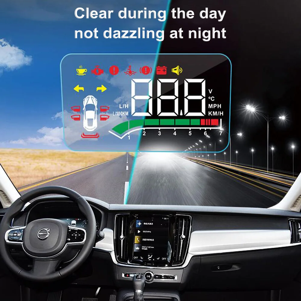 Автомобильные аксессуары дисплей на лобовое стекло HUD для Nissan патруль Y62/Armada 2015-2020