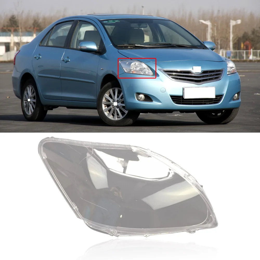 Чехол CAPQX для Toyota Vios 2008 2009 2010 2013 передсветильник ЛОБНЫЙ фонарь налобный абажур