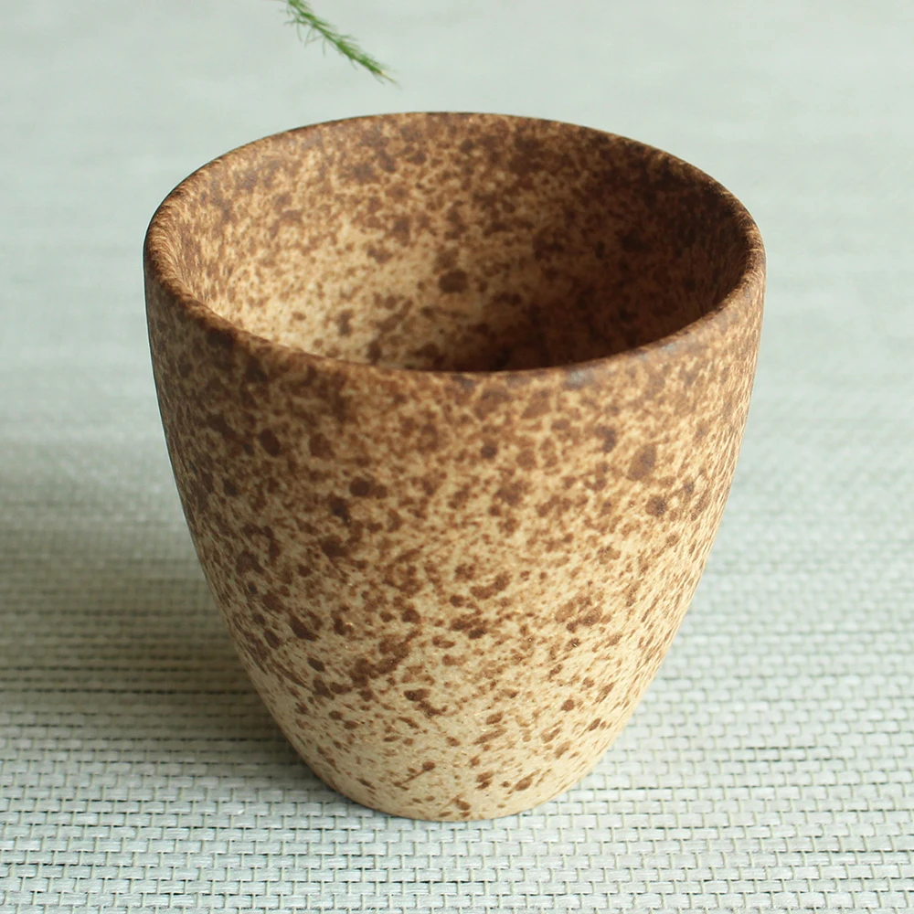 6 шт Чай чайная чашка китайские Керамика Винтаж кружка для воды простой сырой