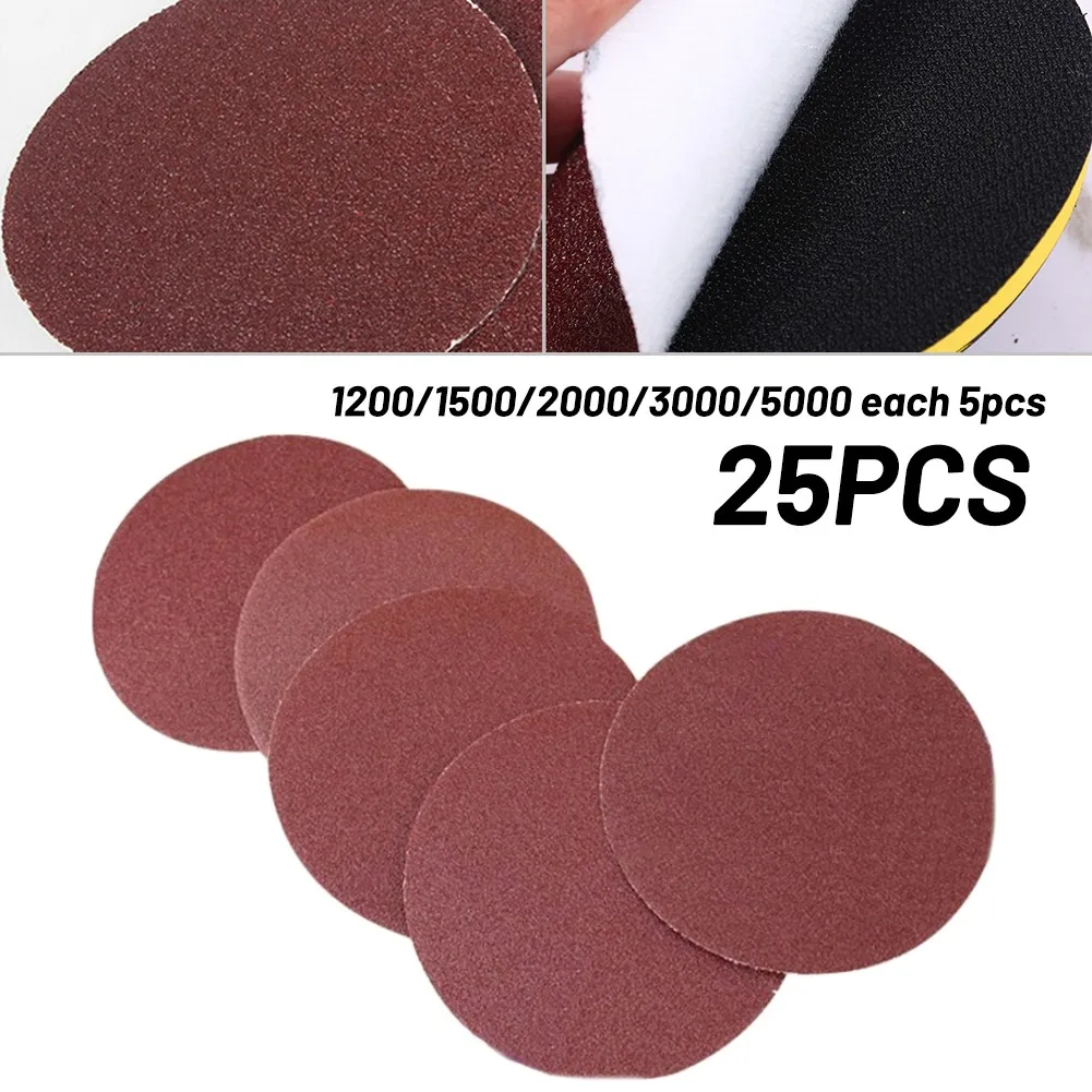 

4inch Disc Sanding Disc Flocking Sheet Flocking Sandpaper Sheet Brushed Back Velvet Piece Flocking Sandpaper