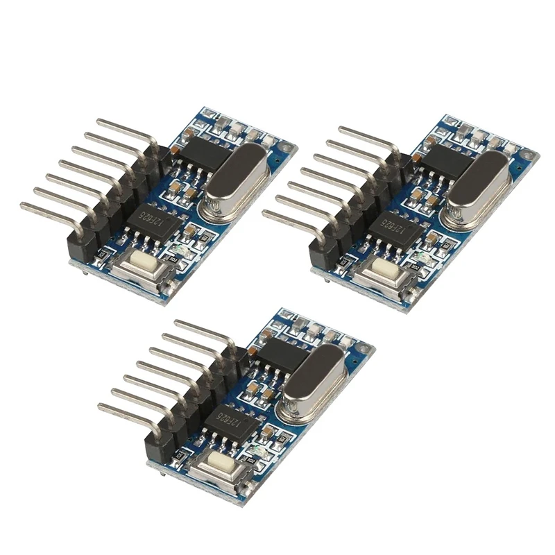 Беспроводной пульт дистанционного управления 433 МГц 4CH RF релейный 1527 модуль