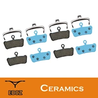 4 pairs bicycle ceramics disc brake pads for sram guide rsc rs r avid xo e7 e9 trail 4 pistions