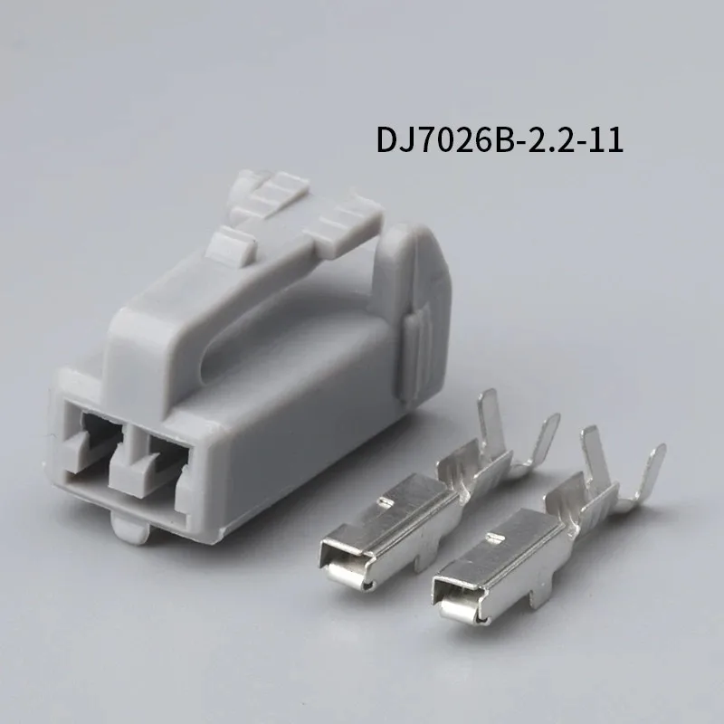 500 комплектов диаметром 2 мм 2-контактный Автомобильный Электрический проводной