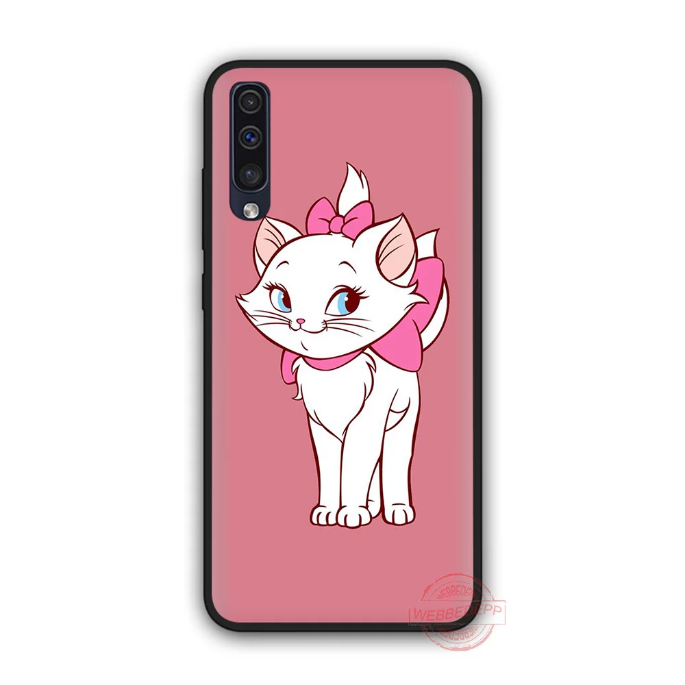WEBBEDEPP AristoCats Marie кошки мягкий чехол для Samsung A3 детей 5 6 7 8 9 J6 A10 A20 A30 A40 A50 A60 A70 S M10 M20 M30 M40