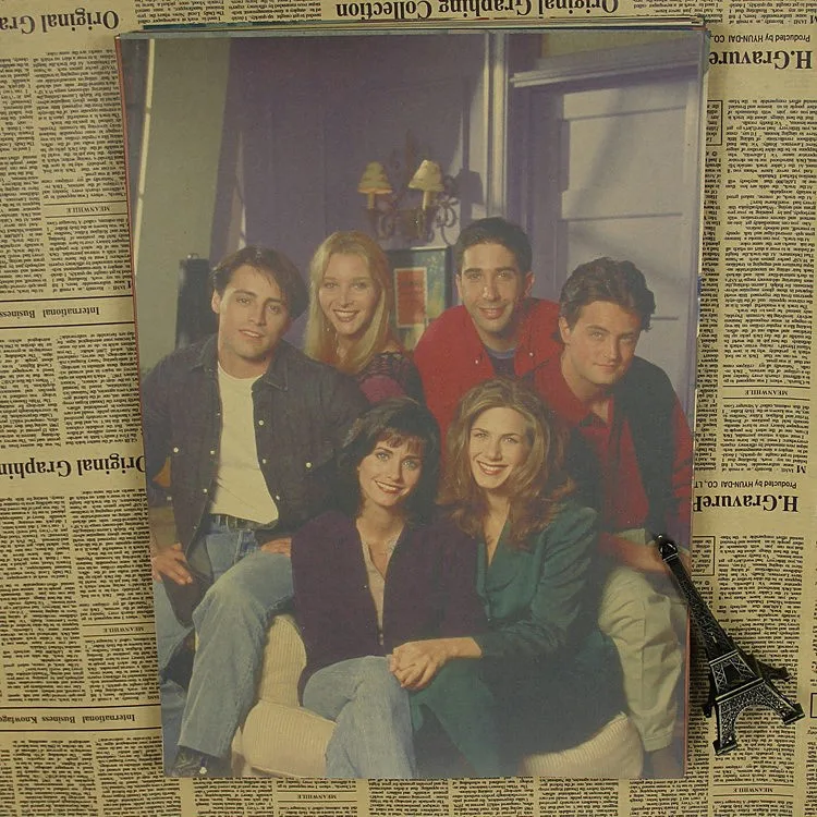 Картина для украшения дома Друзья из фильма|Рисование и каллиграфия| |