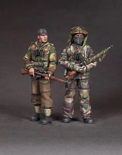 

1/35 Resin Model Figure GK ,2 Figure , Unassembled and unpainted kit