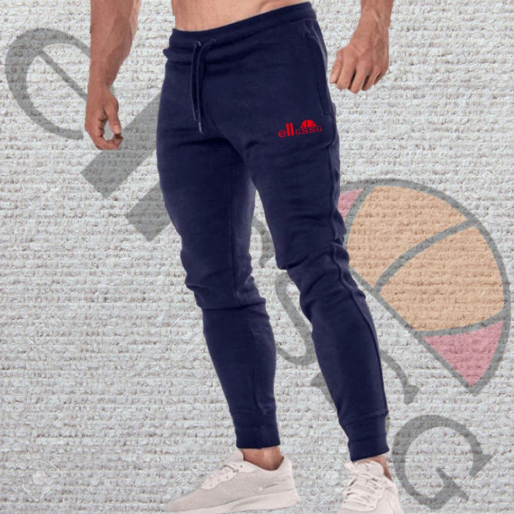 

Spring And Summer Men's Casual Sports Trousers Men's Casual Jogging Pants GYM Training Pants Feet Slim Fitness Men Sports Pants